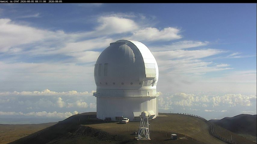 Kênh camera trực tiếp từ Canada-France-Hawaii Telescope - North tại Hawaii