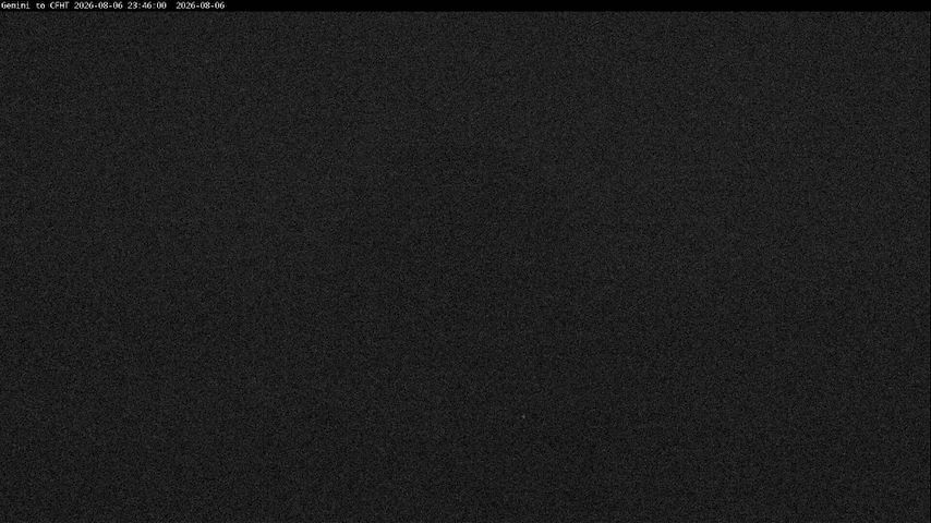 Live camera feed from Canada-France-Hawaii Telescope - North in Hawaii