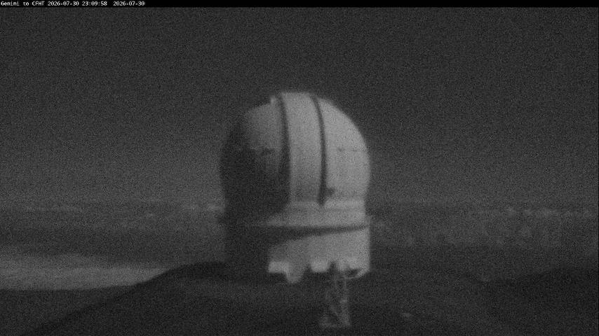 بث كاميرا مباشر من Canada-France-Hawaii Telescope - North في Hawaii