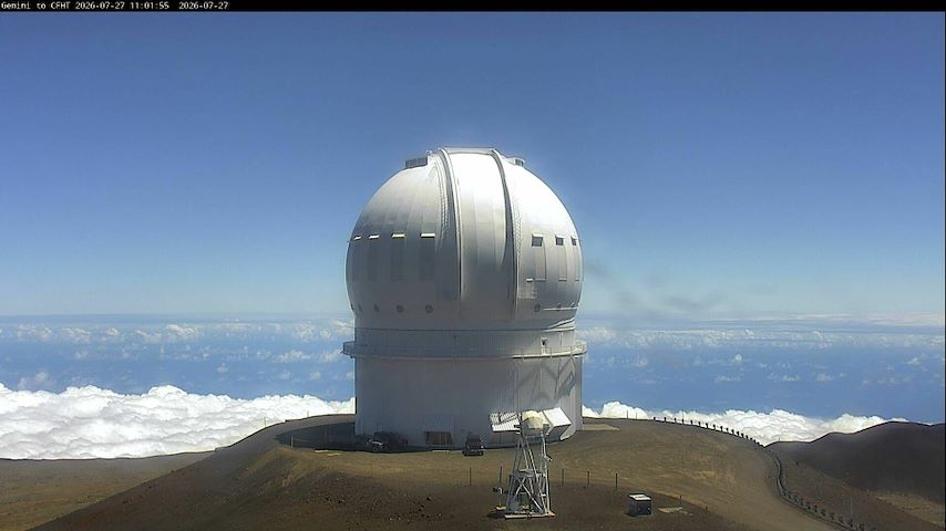 Canal de càmera en directe de Canada-France-Hawaii Telescope - North a Hawaii