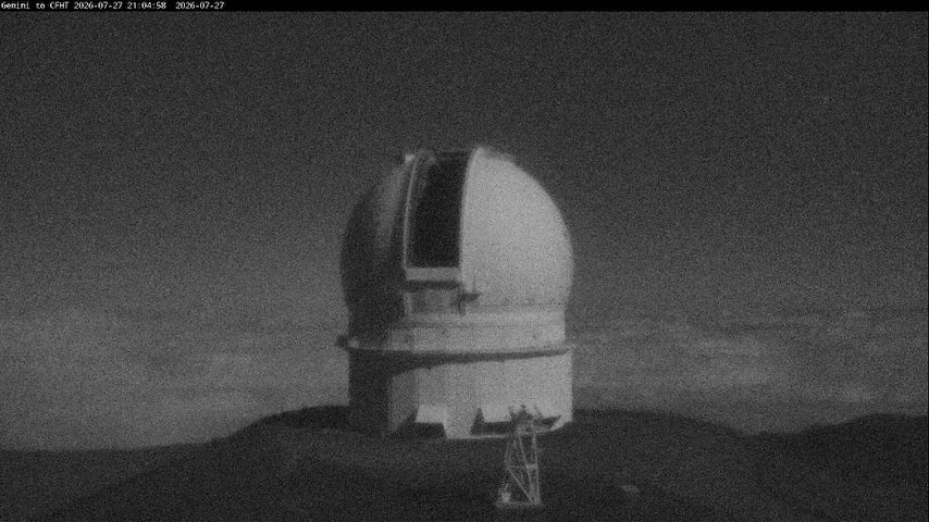 Canale telecamera in diretta da Canada-France-Hawaii Telescope - North a Hawaii