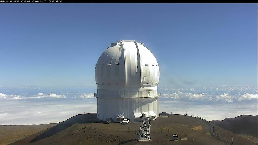 Live-kamerakanava Canada-France-Hawaii Telescope - Northlta Hawaiissä