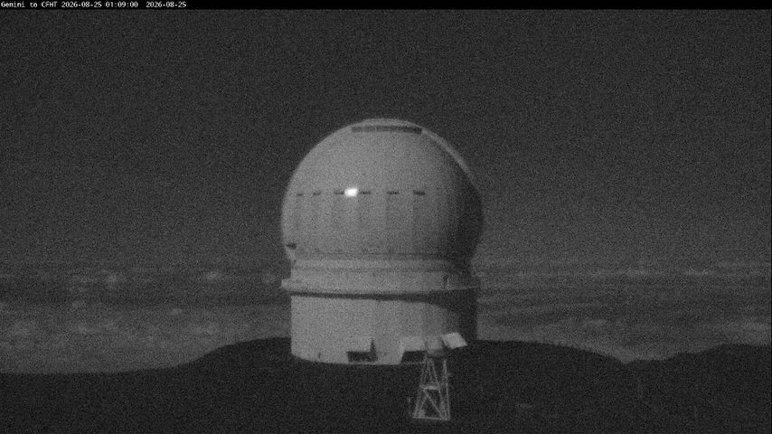 Kanal s kamerom uživo iz Canada-France-Hawaii Telescope - North u Hawaii