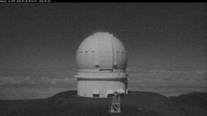 Kênh camera trực tiếp từ Canada-France-Hawaii Telescope - North tại Hawaii