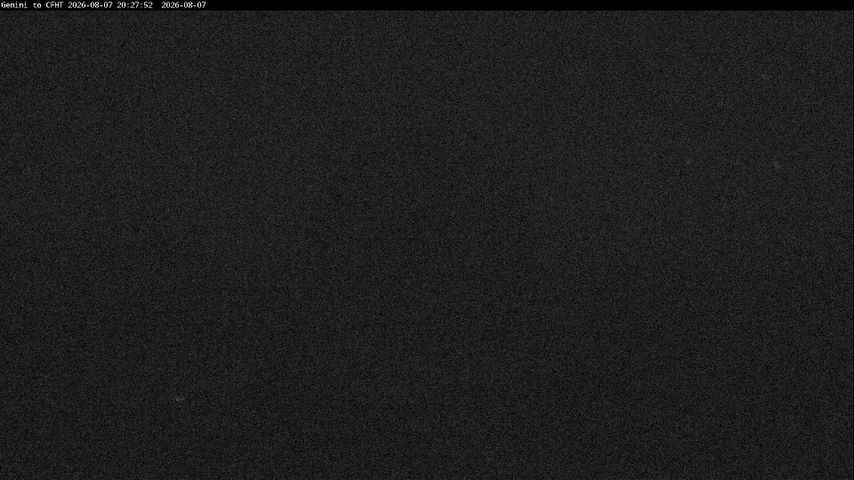 Live camera feed from Canada-France-Hawaii Telescope - North in Hawaii