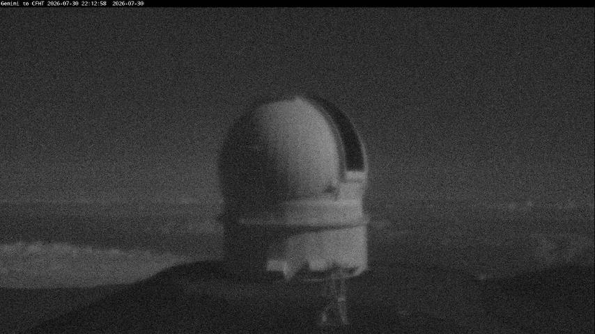 Kanał kamery na żywo z Canada-France-Hawaii Telescope - North w Hawaii