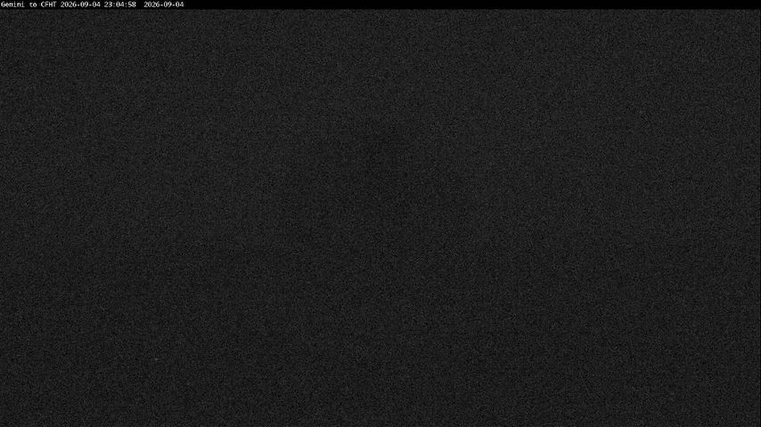 Live camera feed from Canada-France-Hawaii Telescope - North in Hawaii
