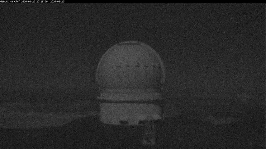 Tiesioginis kameros kanalas iš Canada-France-Hawaii Telescope - North Hawaii