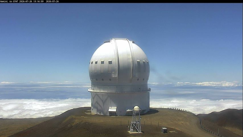 Flux de caméra en direct depuis Canada-France-Hawaii Telescope - North à Hawaii