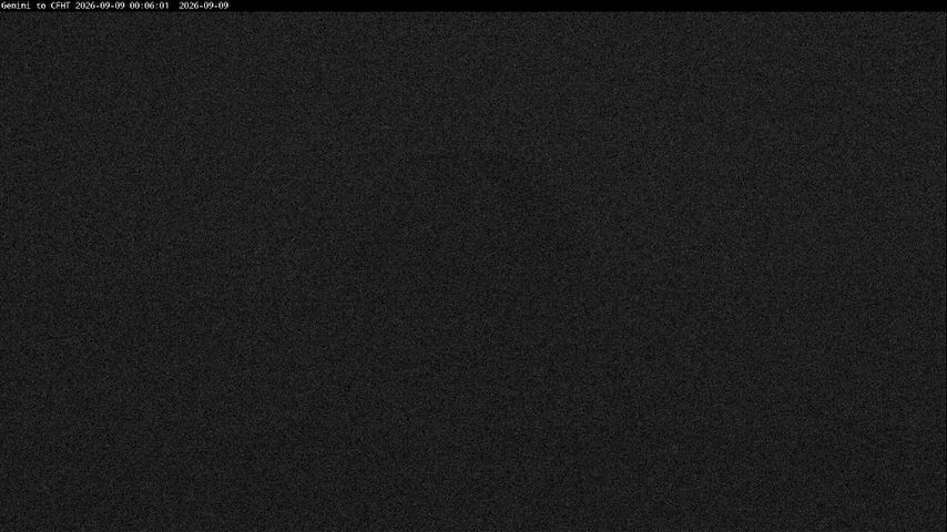 Live camera feed from Canada-France-Hawaii Telescope - North in Hawaii