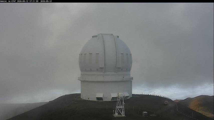 Tiešraides kameras kanāls no Canada-France-Hawaii Telescope - North Hawaii