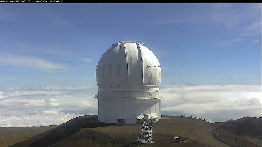 Canada-France-Hawaii Telescope - North'dan Hawaii'e canlı kamera kanalı