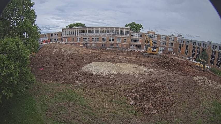 Live camera feed from CUW School of Nursing Construction Camera in Concordia University Wisconsin