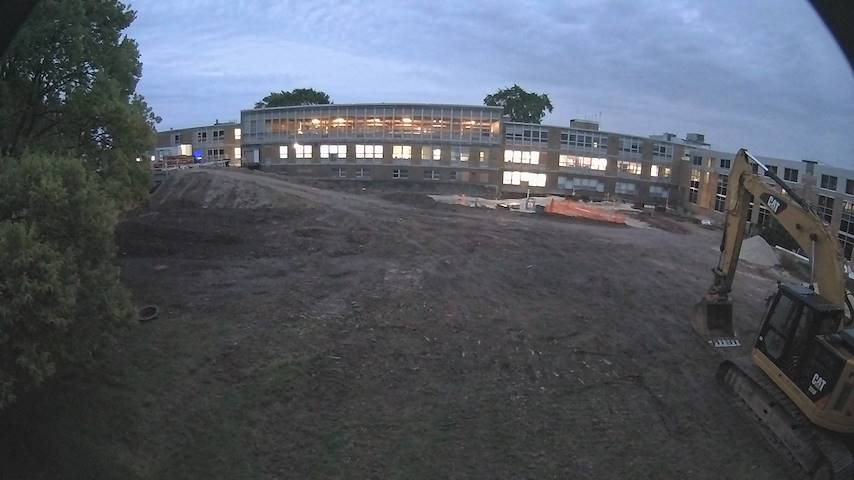 Live camera feed from CUW School of Nursing Construction Camera in Concordia University Wisconsin