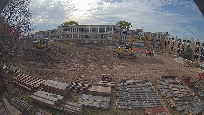 Tiešraides kameras kanāls no CUW School of Nursing Construction Camera Concordia University Wisconsin