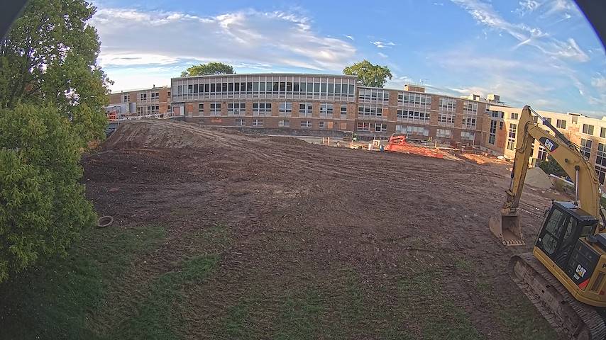 Live camera feed from CUW School of Nursing Construction Camera in Concordia University Wisconsin