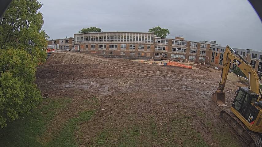 Live camera feed from CUW School of Nursing Construction Camera in Concordia University Wisconsin