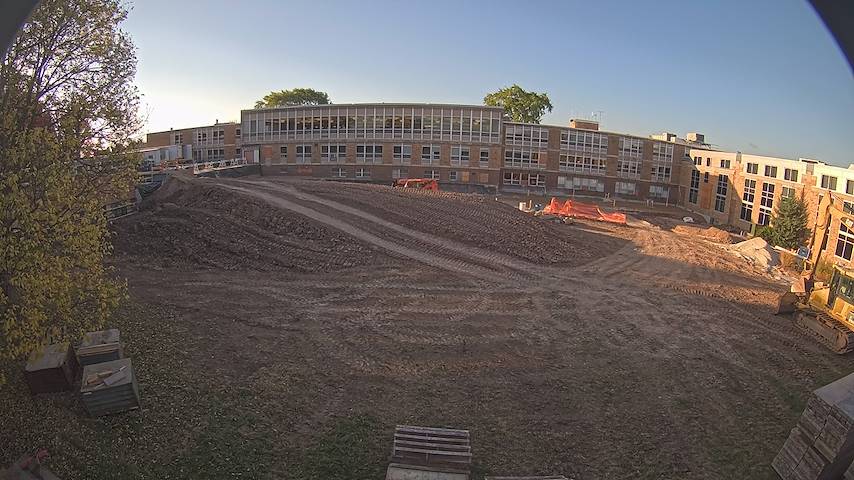 Live camera feed from CUW School of Nursing Construction Camera in Concordia University Wisconsin