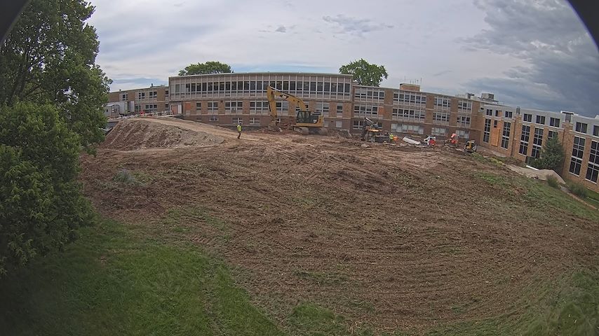 Live camera feed from CUW School of Nursing Construction Camera in Concordia University Wisconsin