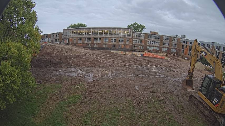 Live camera feed from CUW School of Nursing Construction Camera in Concordia University Wisconsin