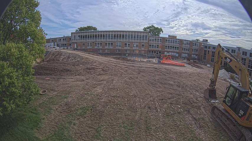 Live camera feed from CUW School of Nursing Construction Camera in Concordia University Wisconsin