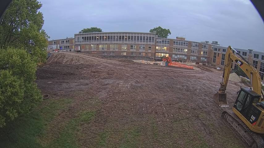 Live camera feed from CUW School of Nursing Construction Camera in Concordia University Wisconsin
