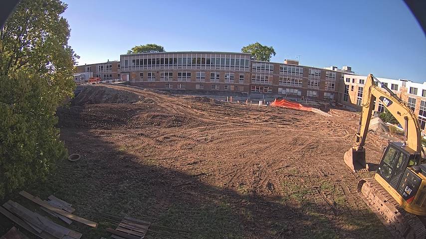 Live camera feed from CUW School of Nursing Construction Camera in Concordia University Wisconsin