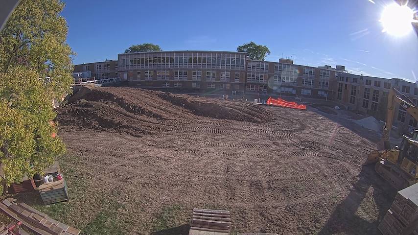 Canal de câmera ao vivo de CUW School of Nursing Construction Camera em Concordia University Wisconsin