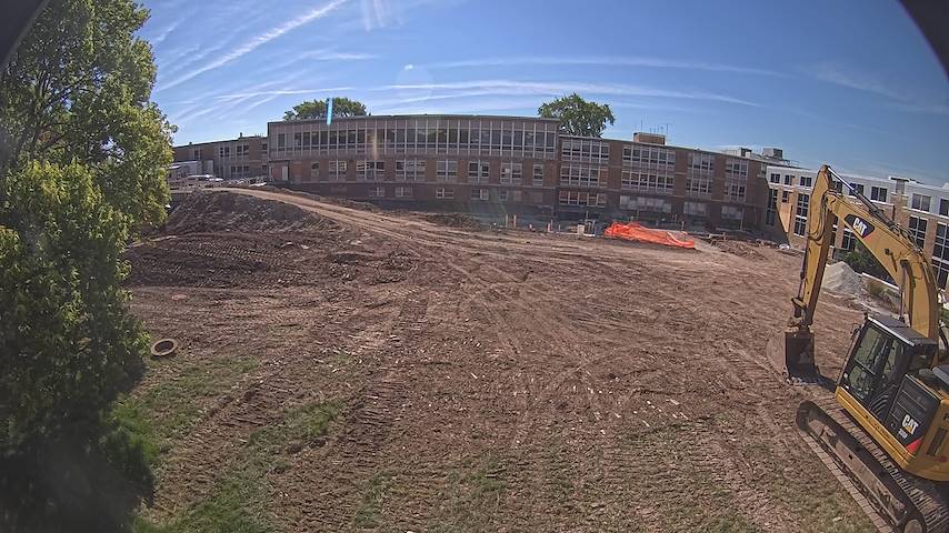 Live camera feed from CUW School of Nursing Construction Camera in Concordia University Wisconsin