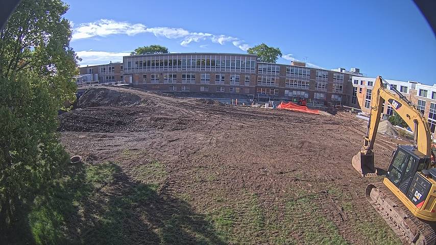Live camera feed from CUW School of Nursing Construction Camera in Concordia University Wisconsin
