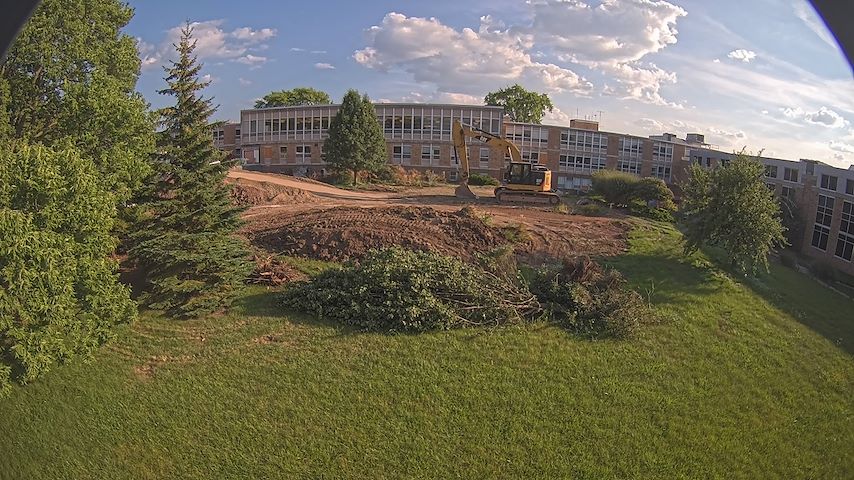 Live camera feed from CUW School of Nursing Construction Camera in Concordia University Wisconsin