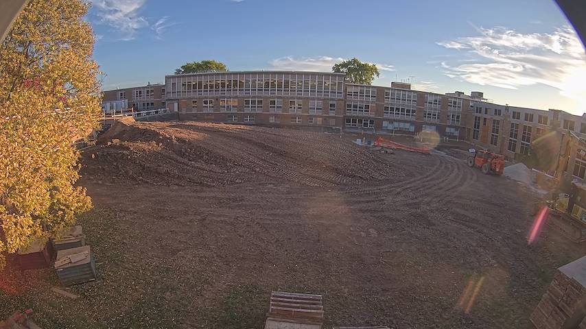 Live camera feed from CUW School of Nursing Construction Camera in Concordia University Wisconsin