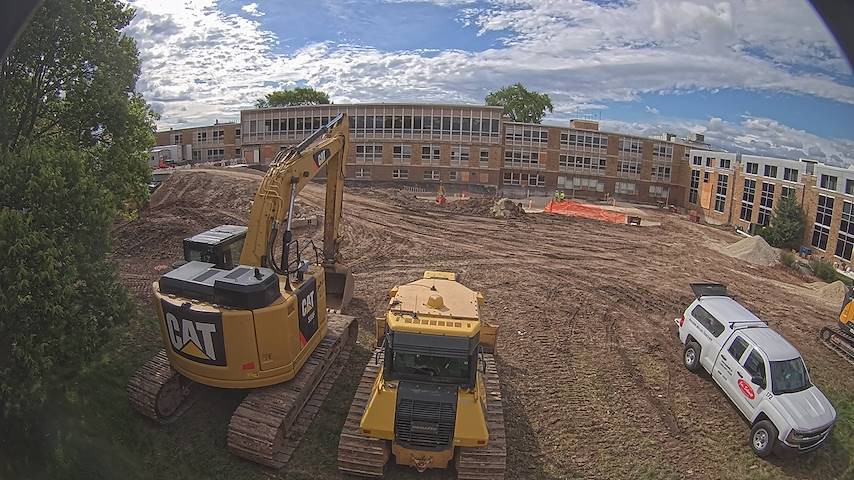 来自 Concordia University Wisconsin 的 CUW School of Nursing Construction Camera 实时摄像机频道
