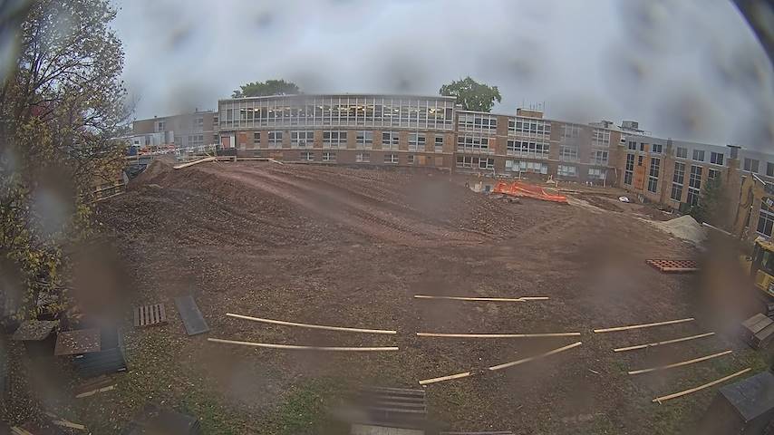 Live camera feed from CUW School of Nursing Construction Camera in Concordia University Wisconsin