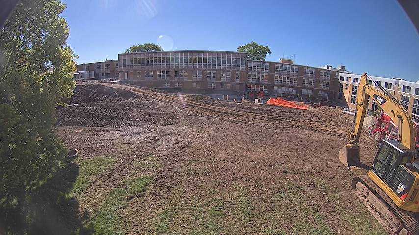Live camera feed from CUW School of Nursing Construction Camera in Concordia University Wisconsin