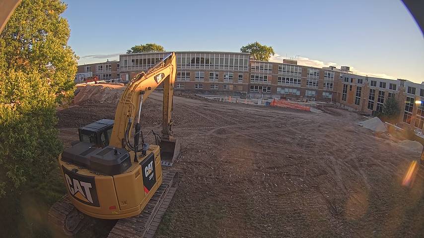 Live camera feed from CUW School of Nursing Construction Camera in Concordia University Wisconsin