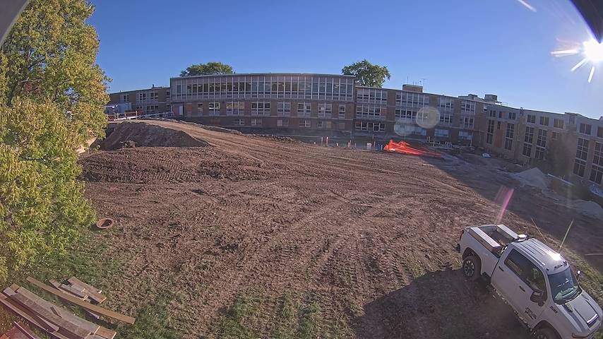 Live camera feed from CUW School of Nursing Construction Camera in Concordia University Wisconsin