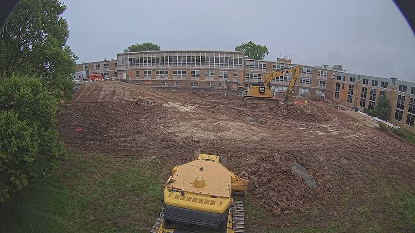 Live camera feed from CUW School of Nursing Construction Camera in Concordia University Wisconsin