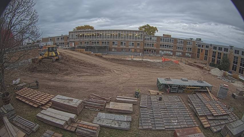 Live camera feed from CUW School of Nursing Construction Camera in Concordia University Wisconsin
