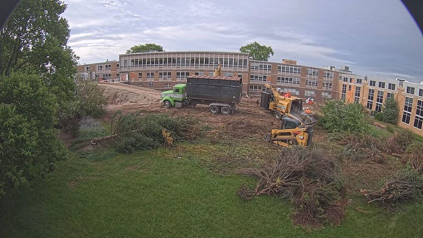 Live camera feed from CUW School of Nursing Construction Camera in Concordia University Wisconsin