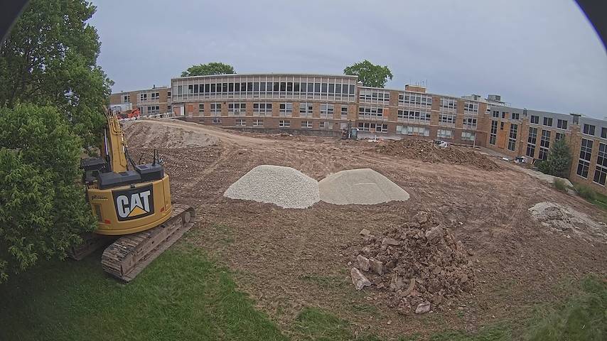 Live camera feed from CUW School of Nursing Construction Camera in Concordia University Wisconsin