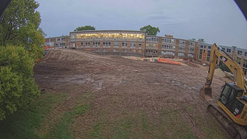 Live camera feed from CUW School of Nursing Construction Camera in Concordia University Wisconsin