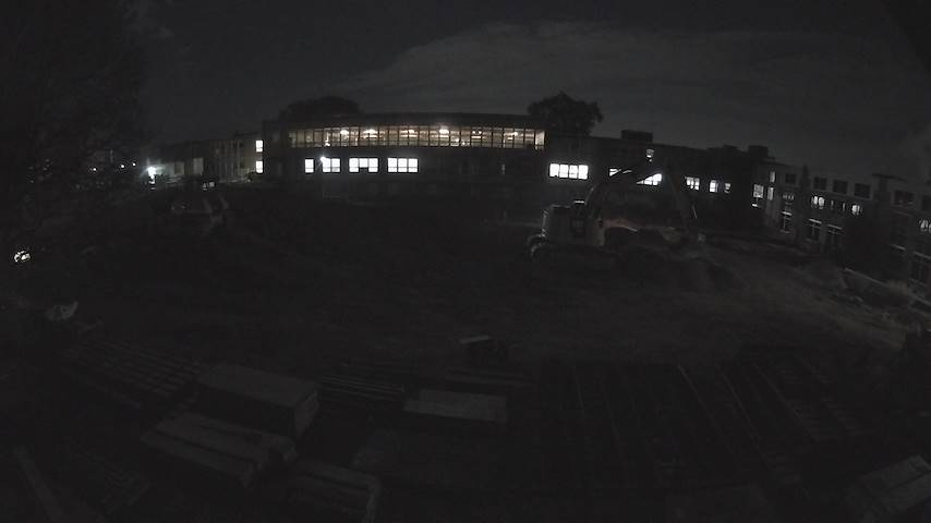 Bein myndavélarás frá CUW School of Nursing Construction Camera í Concordia University Wisconsin