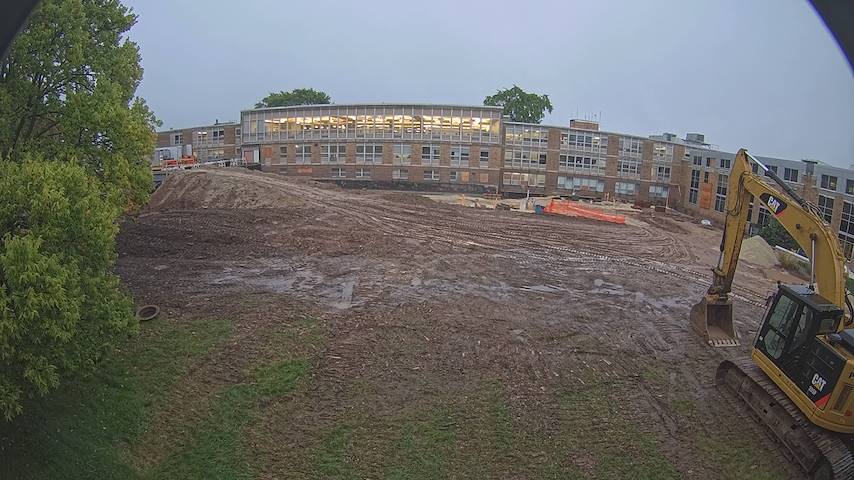 Live camera feed from CUW School of Nursing Construction Camera in Concordia University Wisconsin