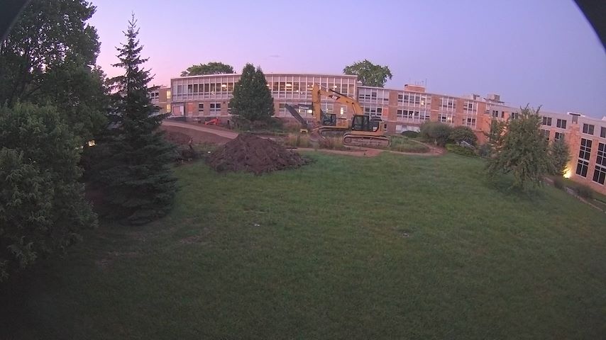 Live camera feed from CUW School of Nursing Construction Camera in Concordia University Wisconsin