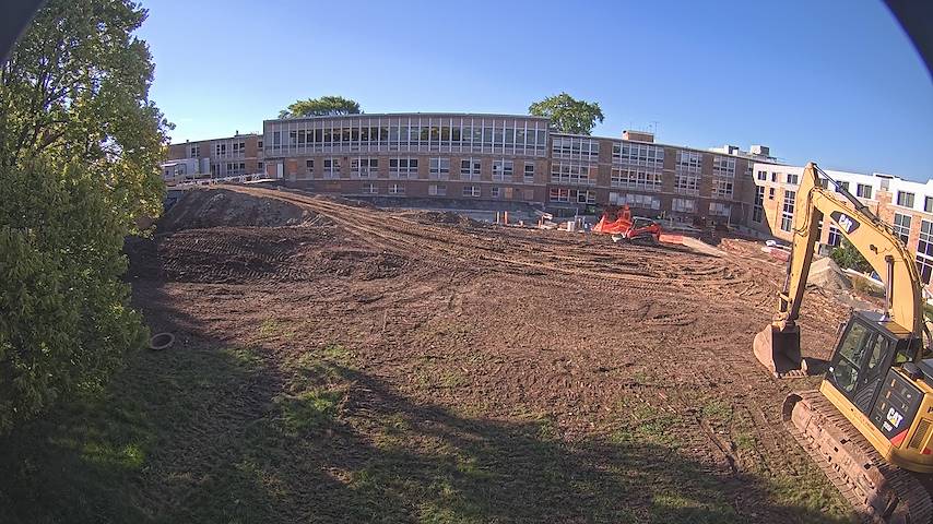 Live camera feed from CUW School of Nursing Construction Camera in Concordia University Wisconsin