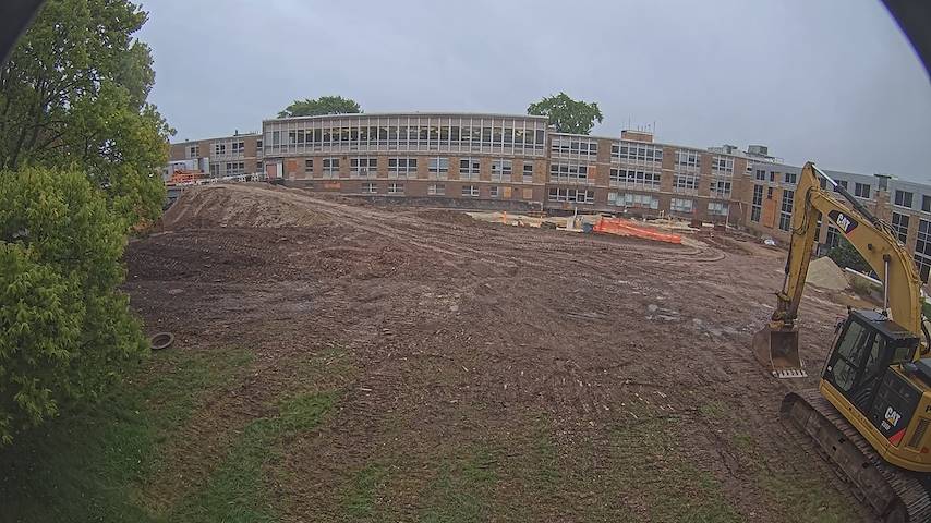 Live camera feed from CUW School of Nursing Construction Camera in Concordia University Wisconsin