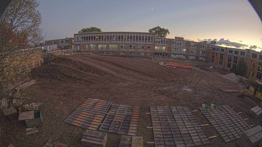 Live camera feed from CUW School of Nursing Construction Camera in Concordia University Wisconsin