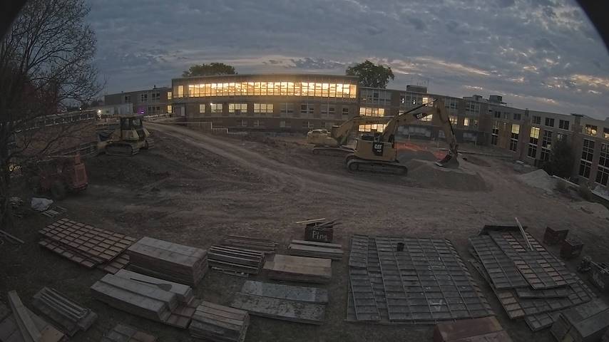 Живая трансляция камеры из CUW School of Nursing Construction Camera в Concordia University Wisconsin