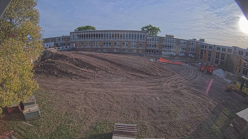 Live camera feed from CUW School of Nursing Construction Camera in Concordia University Wisconsin